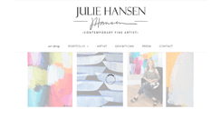 Desktop Screenshot of jhansenart.com